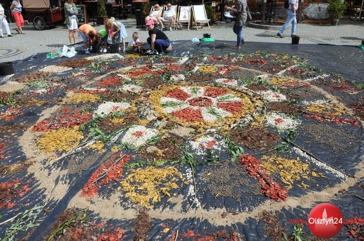 Na Targu Rybnym pojawiła się mandala