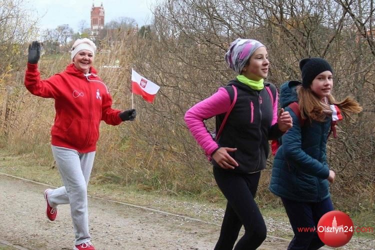 Pół tysiąca uczestników Biegu Niepodległości w Dywitach