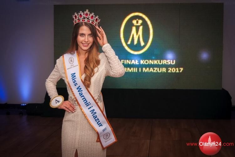 Aleksandra Grysz została Miss Warmii i Mazur 2017