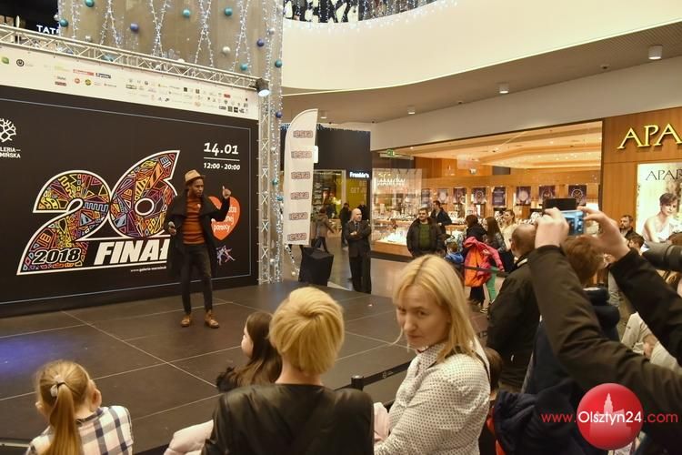 Galeria Warmińska zagrała z WOŚP