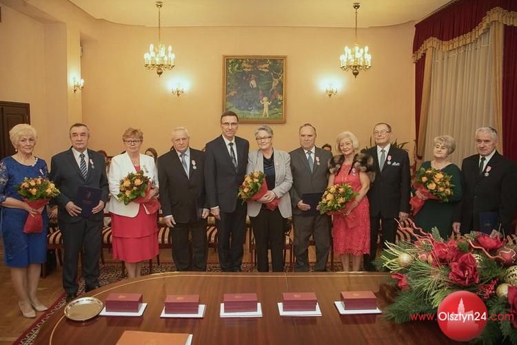 Olsztyńskie pary obchodziły pierwsze w tym roku Złote Gody