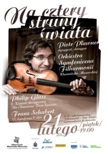 „Na cztery struny świata” z Filharmonią Warmińsko-Mazurską