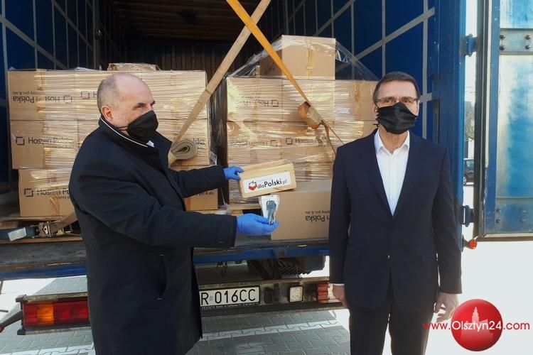 Maseczki akcji Maseczki dla Polski są już w Olsztynie 