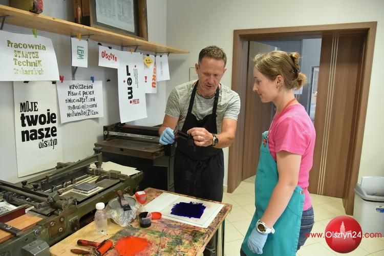 Letterpress w praktyce. Warsztaty w WBP 