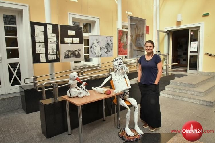 Twórczość Karoliny Lewandowskiej możemy zobaczyć w Starym Ratuszu
