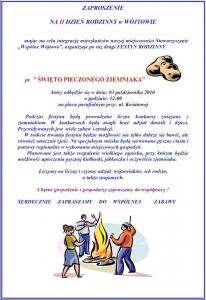 Zapraszają do Wójtowa na pieczone ziemniaki