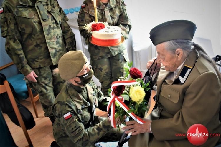 98. urodziny łączniczki 36 Brygady AK Żejmiana 