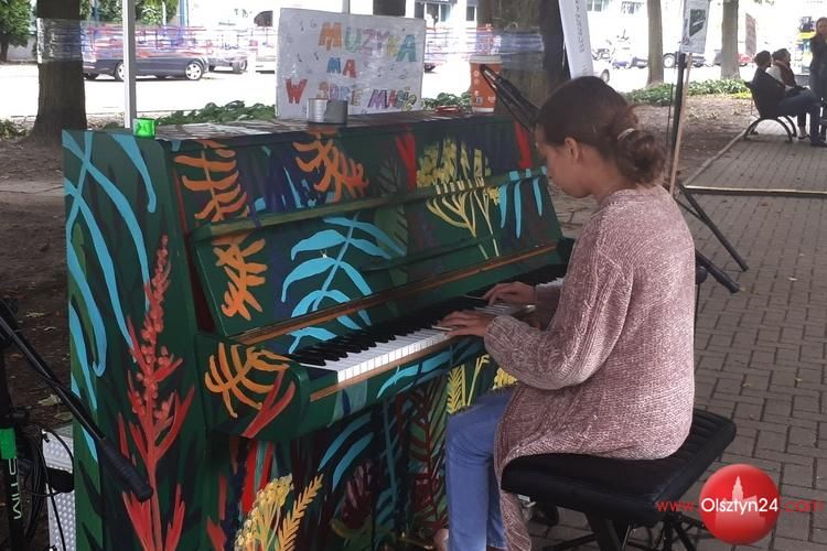 Open Piano w centrum Olsztyna