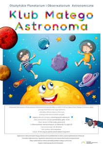 Klub Małego Astronoma rusza w OPiOA. Można zapisywać maluchy