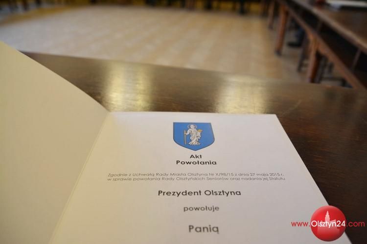 Nowa Rada Olsztyńskich Seniorów rozpoczęła działanie