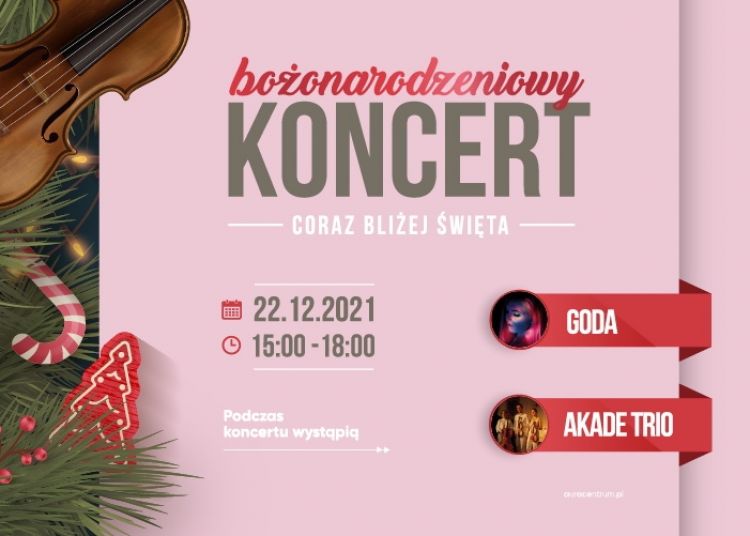„Coraz bliżej święta…” czyli koncert bożonarodzeniowy w olsztyńskiej Aurze