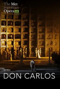 Transmisja z Metropolitan Opera w sobotę w filharmonii. Tym razem zobaczymy operę „Don Carlos”