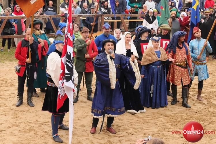 Rekonstruktorzy średniowiecza w dużej liczbie powrócili na Pola Grunwaldu