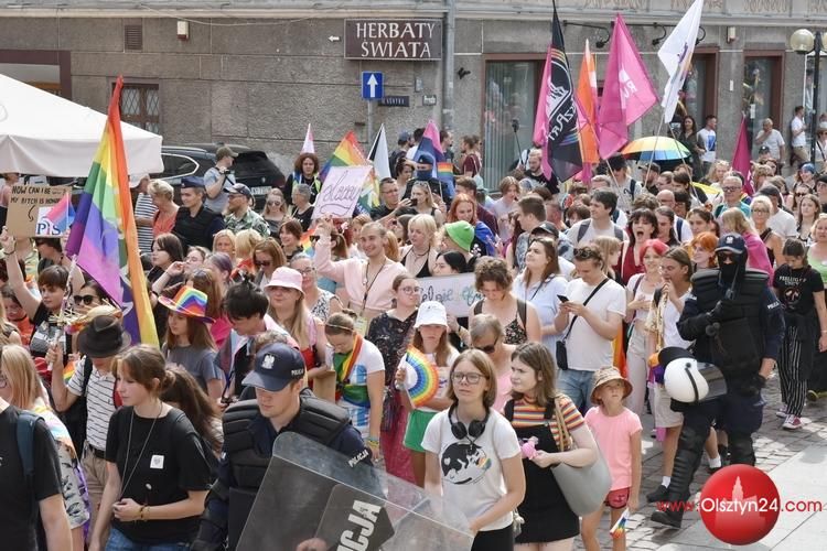 II Olsztyński Marsz Równości przeszedł ulicami miasta