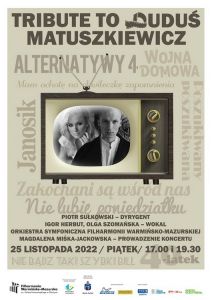 Tribute to Duduś Matuszkiewicz. Herbut i Szomańska wystąpią w piątek na dwóch koncertach w filharmonii