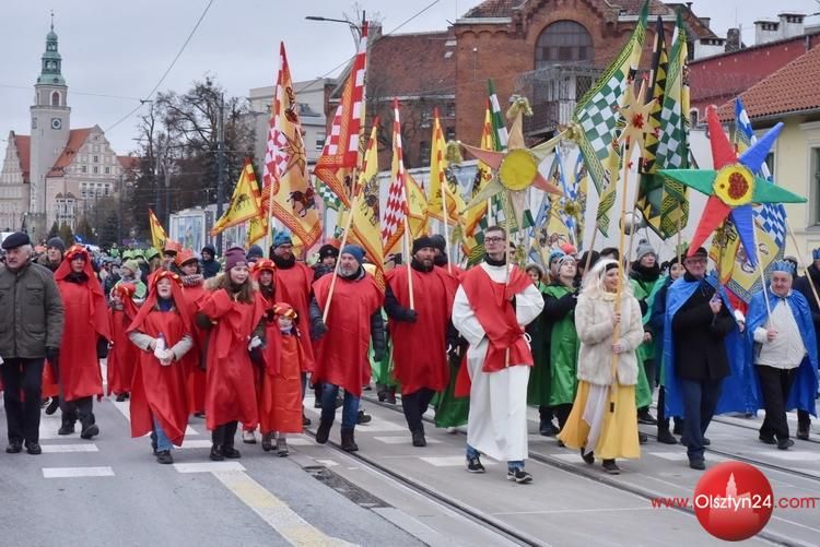 Olsztyński Orszak Trzech Króli przeszedł ulicami Olsztyna po raz dziesiąty
