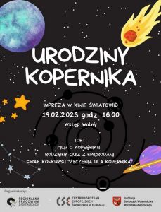 Napisz życzenia dla Kopernika