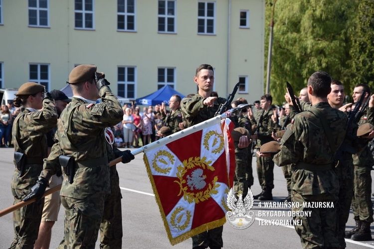 Nowi terytorialsi złożyli przysięgę w Braniewie