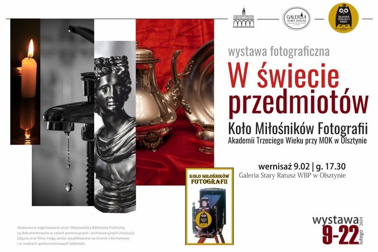 „W świecie przedmiotów”. Nowa wystawa fotografii od piątku w WBP