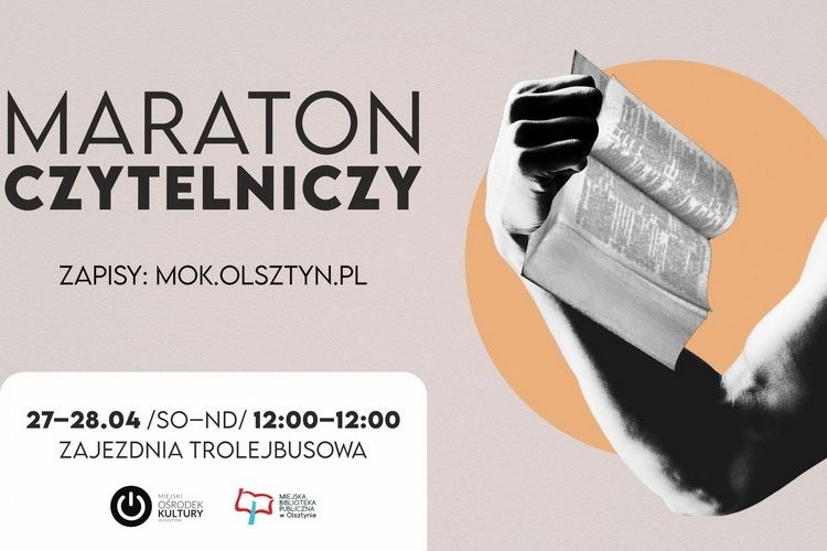 Maraton czytelniczy odbędzie się już w ten weekend w Olsztynie