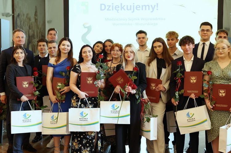 Koniec I kadencji Młodzieżowego Sejmiku Województwa Warmińsko-Mazurskiego
