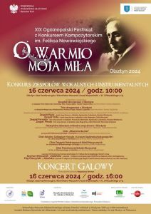 Główne wydarzenia 19. edycji Festiwalu „O Warmio moja miła” odbędą się już w tę w niedzielę