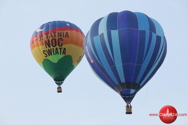 Balony pod warmińskim niebem promowały X Rodzinny Piknik Lotniczy