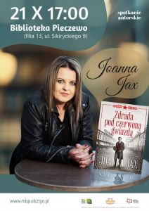 Spotkanie z Joanną Jax już jutro w MBP