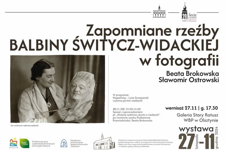 WBP zaprasza na otwarcie wystawy „Zapomniane rzeźby Balbiny Świtycz-Widackiej w fotografii”