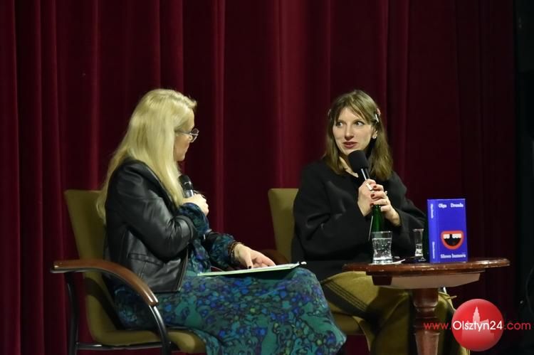 O humorze słów kilka na spotkaniu z Olgą Drendą w Jaraczu