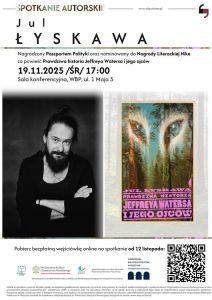 Spotkanie autorskie z Julem Łyskawą w środę odbędzie się w WBP