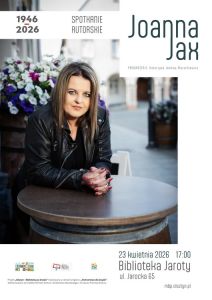 MBP zaprasza na spotkanie z autorką bestsellerów -  Joanną Jax