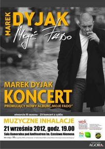 MOK zaprasza na Muzyczne Inhalacje z Markiem Dyjakiem