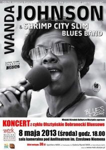 Wanda Johnson wystąpi na Olsztyńskich Dobranockach Bluesowych