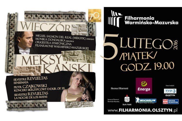 Wieczór meksykański w Filharmonii Warmińsko-Mazurskiej