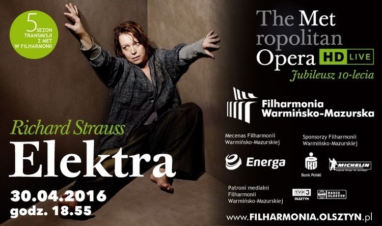 W sobotę ostatnia w tym sezonie transmisja Live in HD z The MET