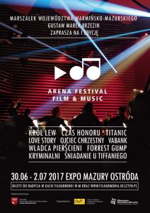 Olsztyńscy filharmonicy wystąpią na Arena Festival film&music