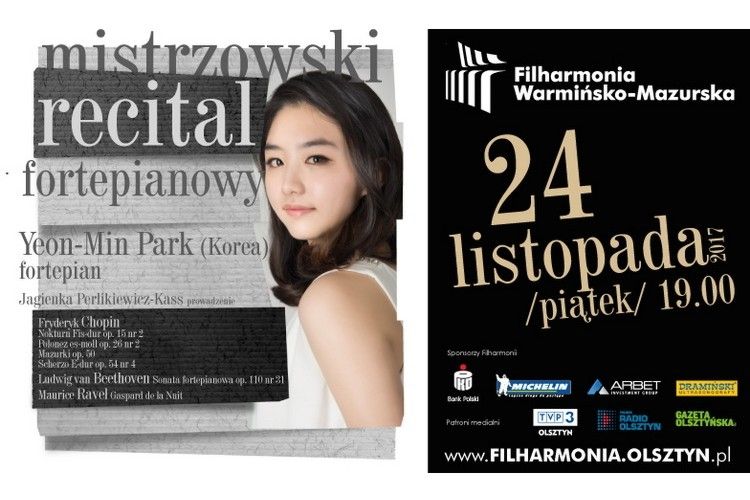 Koreańska pianistka Yeon-Min Park wystąpi w olsztyńskiej filharmonii