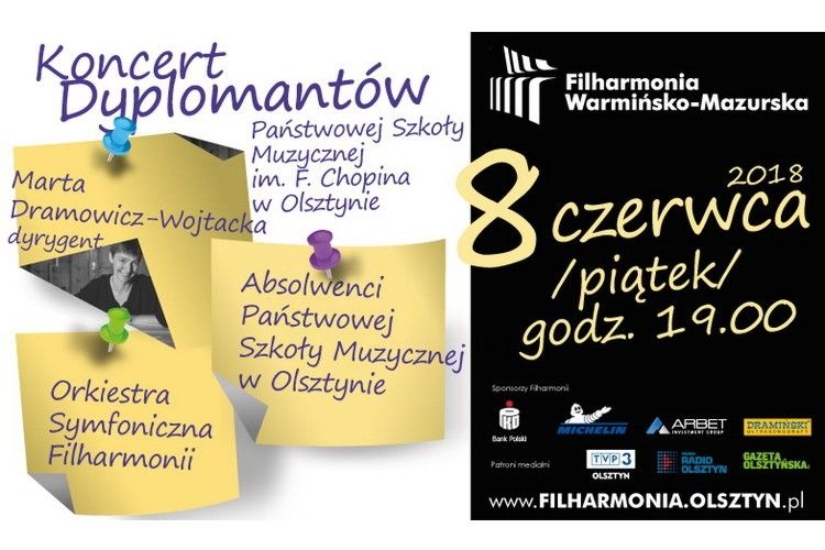 Koncert dyplomantów Państwowej Szkoły Muzycznej II stopnia w Olsztynie