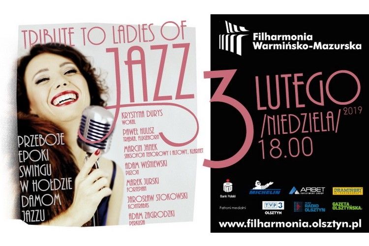 Koncert „W hołdzie Damom Jazzu” w olsztyńskiej filharmonii