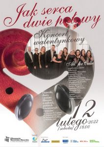 Jak serca dwie połowy. Koncert walentynkowy w sobotę w filharmonii