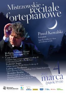 Olsztyńska filharmonia zaprasza na Mistrzowski recital fortepianowy