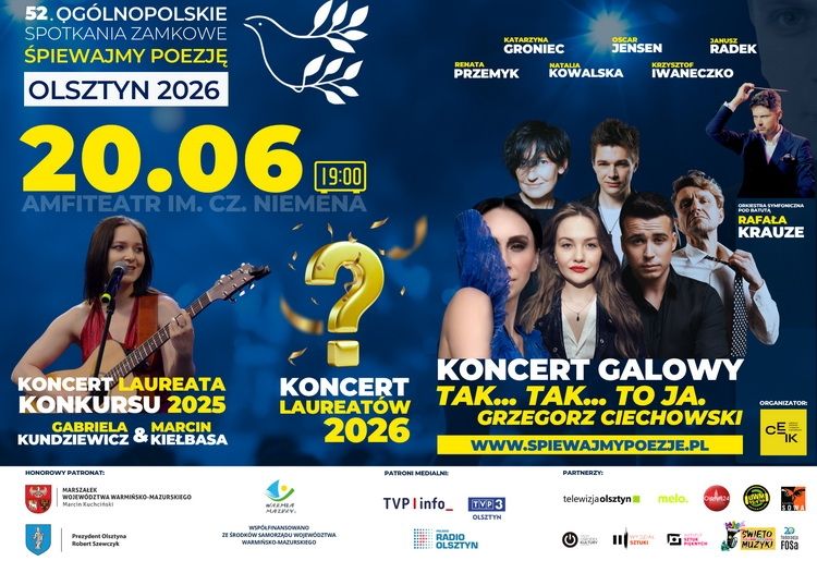 CEiIK zaprasza na koncert finałowy i Koncert Galowy 52. Ogólnopolskich Spotkań Zamkowych