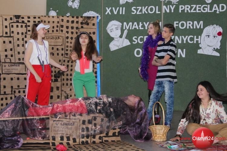 Szkolne teatry zaprezentowały małe formy sceniczne