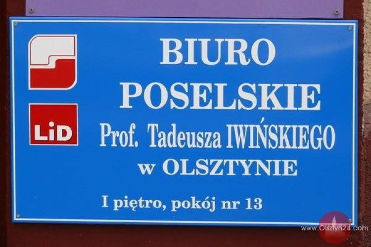 Poseł nic nie wskórał