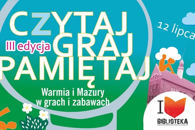 „Czytaj-Graj-Pamiętaj” - Warmia i Mazury w grach i zabawach w czwartek w WBP