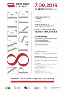 Narodowe Czytanie 2019 już w sobotę z polskimi nowelami