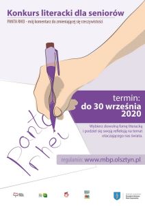 PANTA RHEI - mój komentarz do zmieniającej się rzeczywistości. MBP ogłasza konkurs literacki dla seniorów