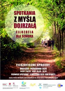 „Spotkania z myślą dojrzałą” - filozoficzne spacery dla seniorów
