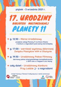 Planeta 11 zaprasza na swoje urodziny